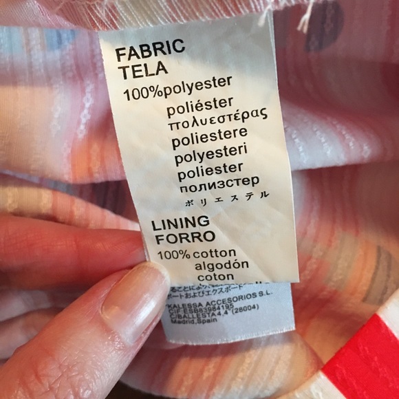 Kling Red & White Stripe summer dress with colorful popsicle print retro pinup - Picture 14 of 16